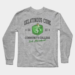 Gelatinous Cube Community College Long Sleeve T-Shirt